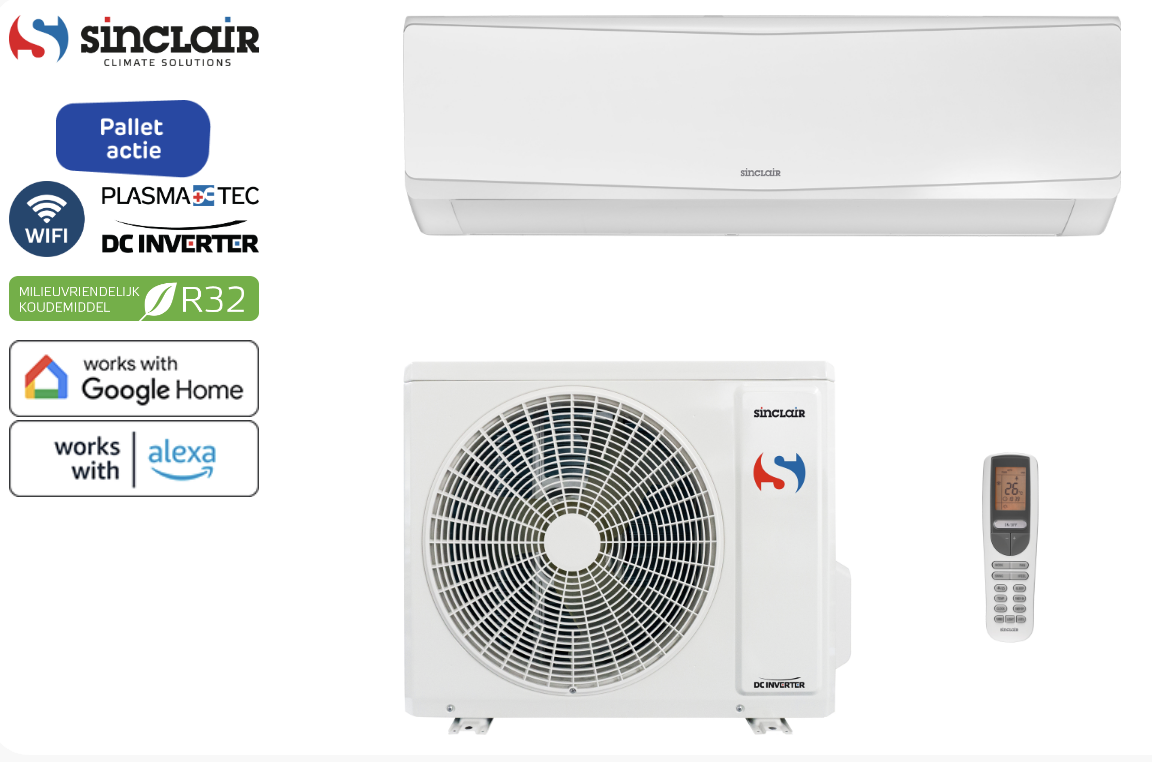 Sinclair Wandmodel 2,7 kW Serie 7210700